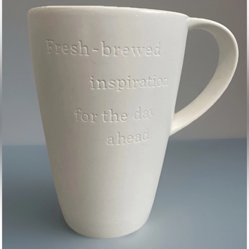 2013 Starbucks “Fresh Brewed Inspiration” Coffee Mug 16oz Tea Collectible